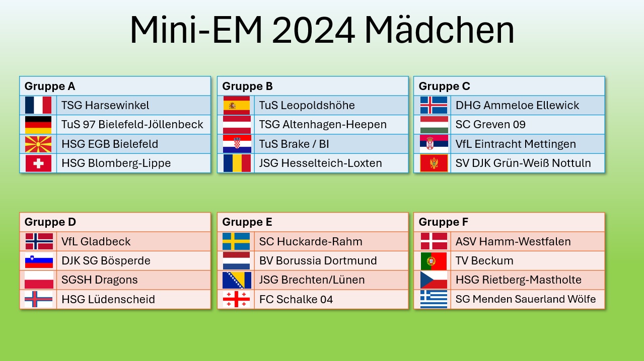 MiniEM 2024 Handballverband Westfalen